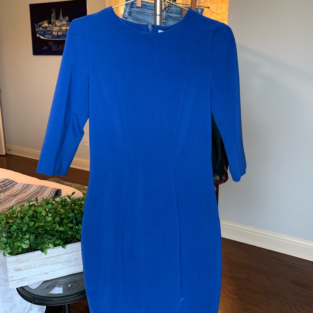 H&M Royal Blue Bodycon Dress 10